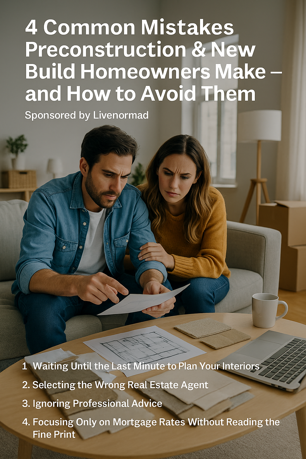 4 Common Mistakes Preconstruction & New Build Homeowners Make — and How to Avoid Them